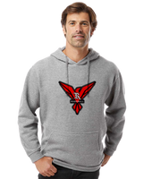 HOODIE RED BIRD LAT