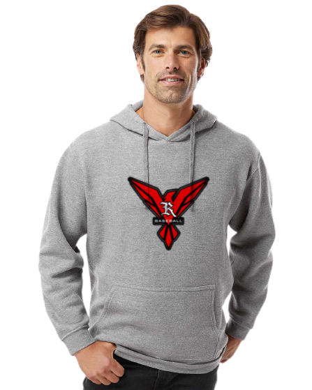 HOODIE RED BIRD LAT